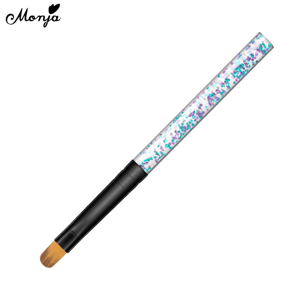 1 шт., кисть для дизайна ногтей, акриловая ручка, УФ-гель-лак, полиудлинитель, наращивание базового покрытия, рисунок, ручка для рисования, инструмент для дизайна маникюра «сделай сам»