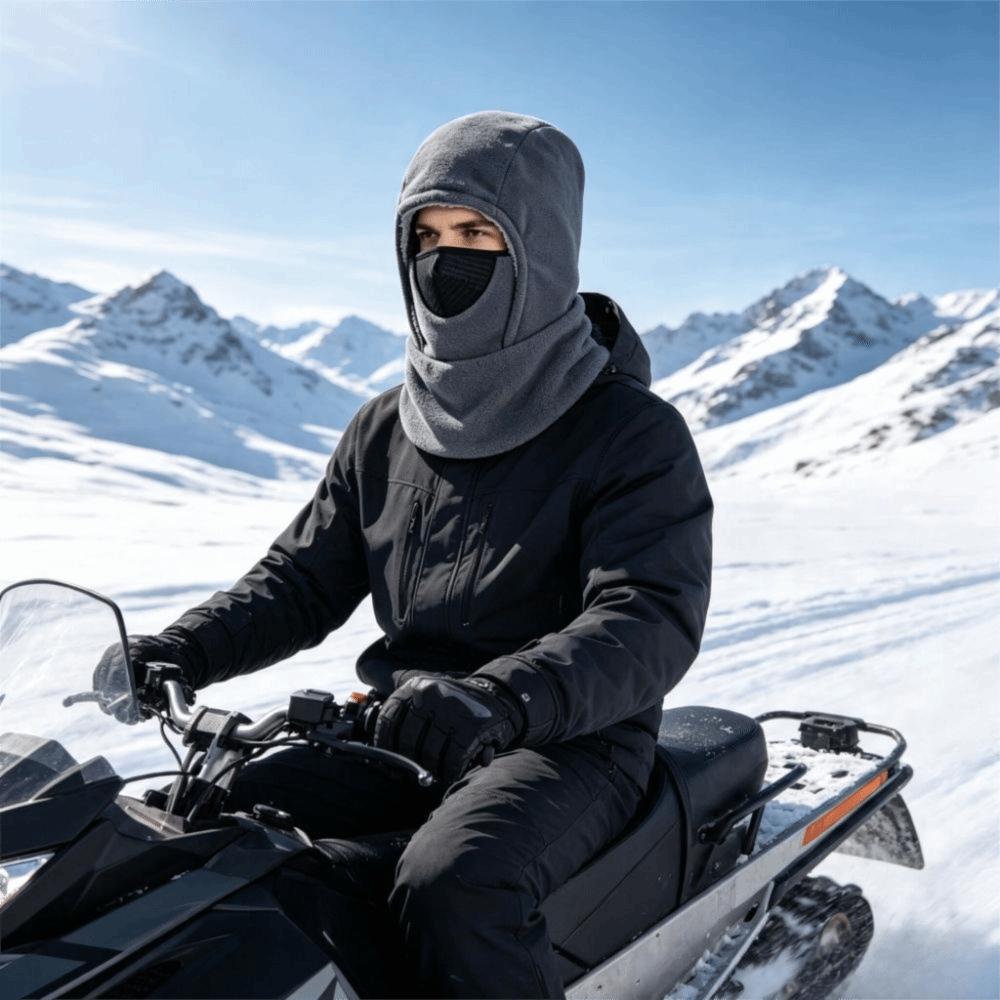 Waterproof Balaclava Hat Solid Color Face Neck Warmer Unisex Face Mask Winter