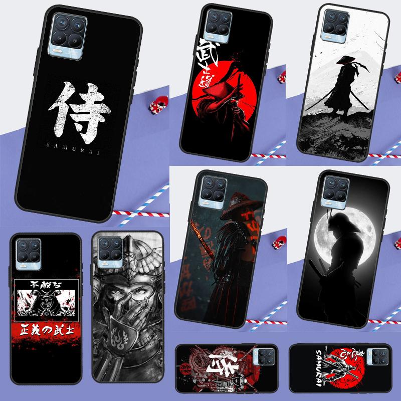Самурайское искусство Японии Для Realme GT 7 Pro 6 5 GT 6T C67 C61 C55 C53 C51 C21Y C25S C75 10 11 12 13 14 Pro Plus Чехол