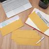 100 Pack Gold Metallic #10 Business Envelopes 4-1/8 x 9-1/2 in Square Flap Mailing Envelopes for Office, Business Letterhead, Invoices, Personal