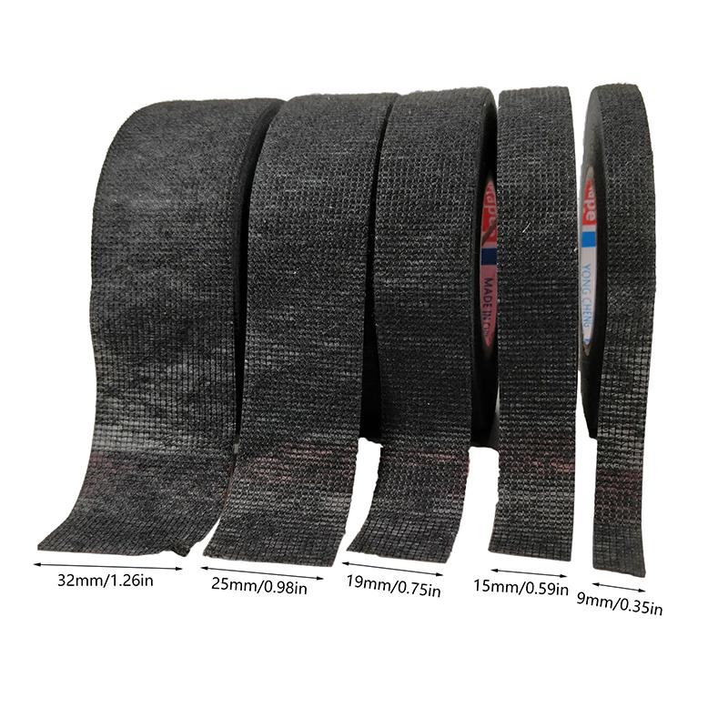 15 метров термостойкой огнестойкой ленты Coroplast клейкая тканевая лента для защиты жгутов проводов автомобиля