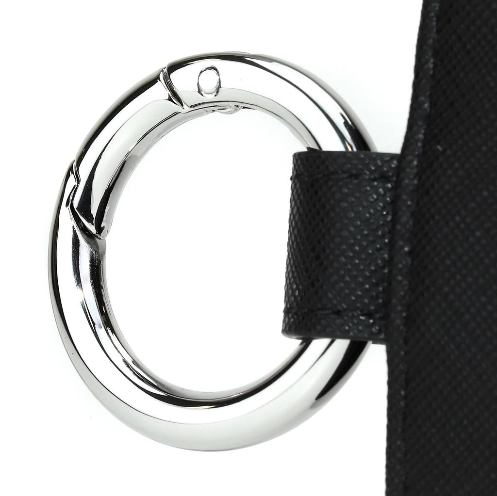 ARMANI Armani Coin Case Y4R500 Y138E 81072 Coin Purse with Key Ring Black Black [Item]