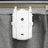 Smart Automatic Curtain Opener, Electric Curtain Motor Support Voice Support and Remote Control Temperature and Light Sensor Silent Timing for Bedroom