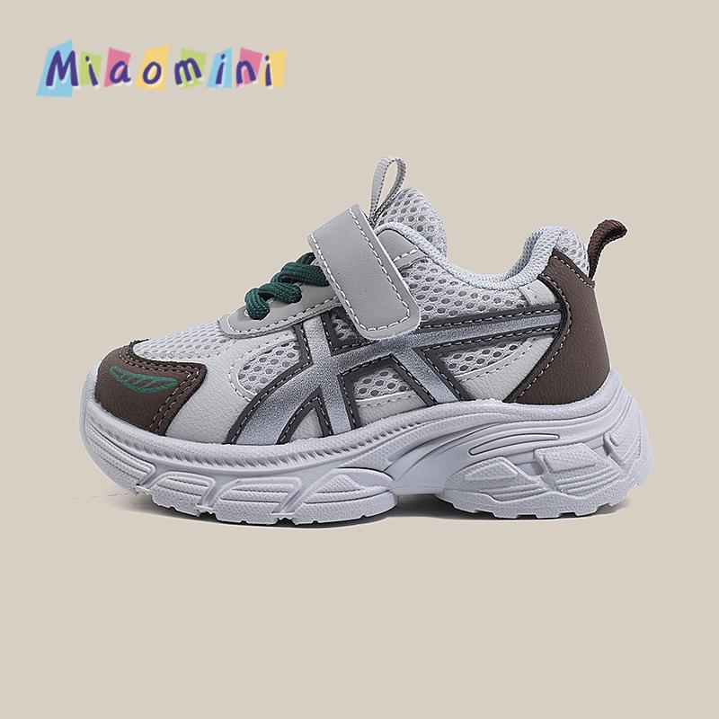 2026New spring and autumn sports shoes for boys and girls, children's casual dad shoes, running shoes for toddlers and young children1-6Years Old