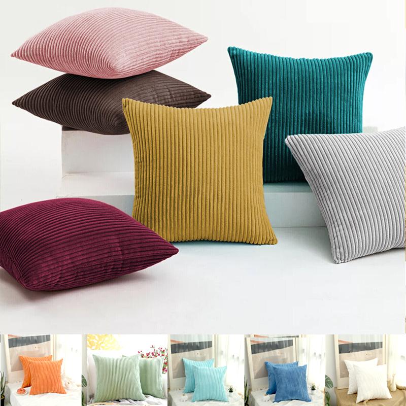 Мятые бархатные вельветовые наволочки 50 см/45 см/40 см/30 см диван-кровать квадратные декоративные подушки