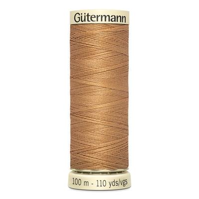 Fil À Coudre 100% Polyester Gütermann 1 Bobine - Att 307 - Caramel