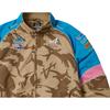 Palace x Kappa For Alpine Tracksuit Top Desert Camo Unisex Tops Tan 331R25WA02