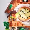 Decorative Hanging Cuckoo Bird Clock Quartz Movement Hourly Chirping Wall Clock