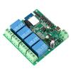 Tuya Умный модуль переключателя мотора Wi-Fi 2,4 ГГц DC7-32V Радиоуправление с пульта ДУ RF 433 МГц 4-канальное реле с импульсным режимом для Alexa Google Home