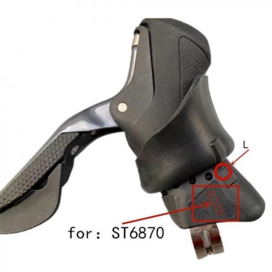 Резиновые-Чехлы-Капюшоны Тормоза-Передачи Для-Shimano Ultegra Di2-ST-6870 Шоссейного-Велосипеда-ЗапчастиK