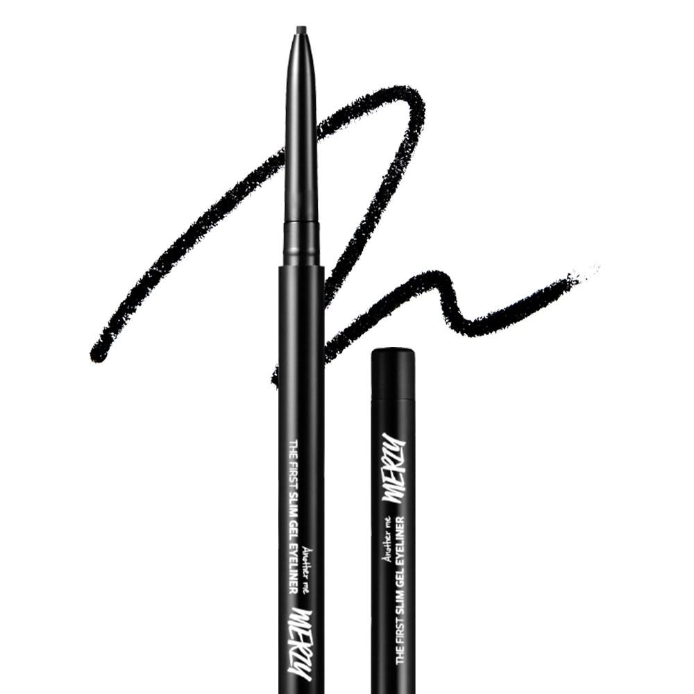 Подводка для глаз Merge the First Slim Gel Eyeliner 0,05 г, GS1 BLACK ONYX Черный оникс, 1 шт.