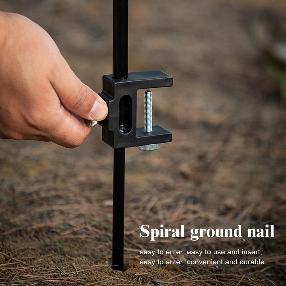 Держатель для кемпингового фонаря из алюминиевого сплава, переносной кронштейн для лампы, многофункциональный настольный фонарь IGT, вешалка для уличного барбекю в саду