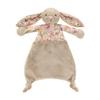 Bonnie Rabbit Floral Cloth Beige Soothing Sweet Sleeping Towel Cute and Cute Exquisite Trend Doll Peripherals