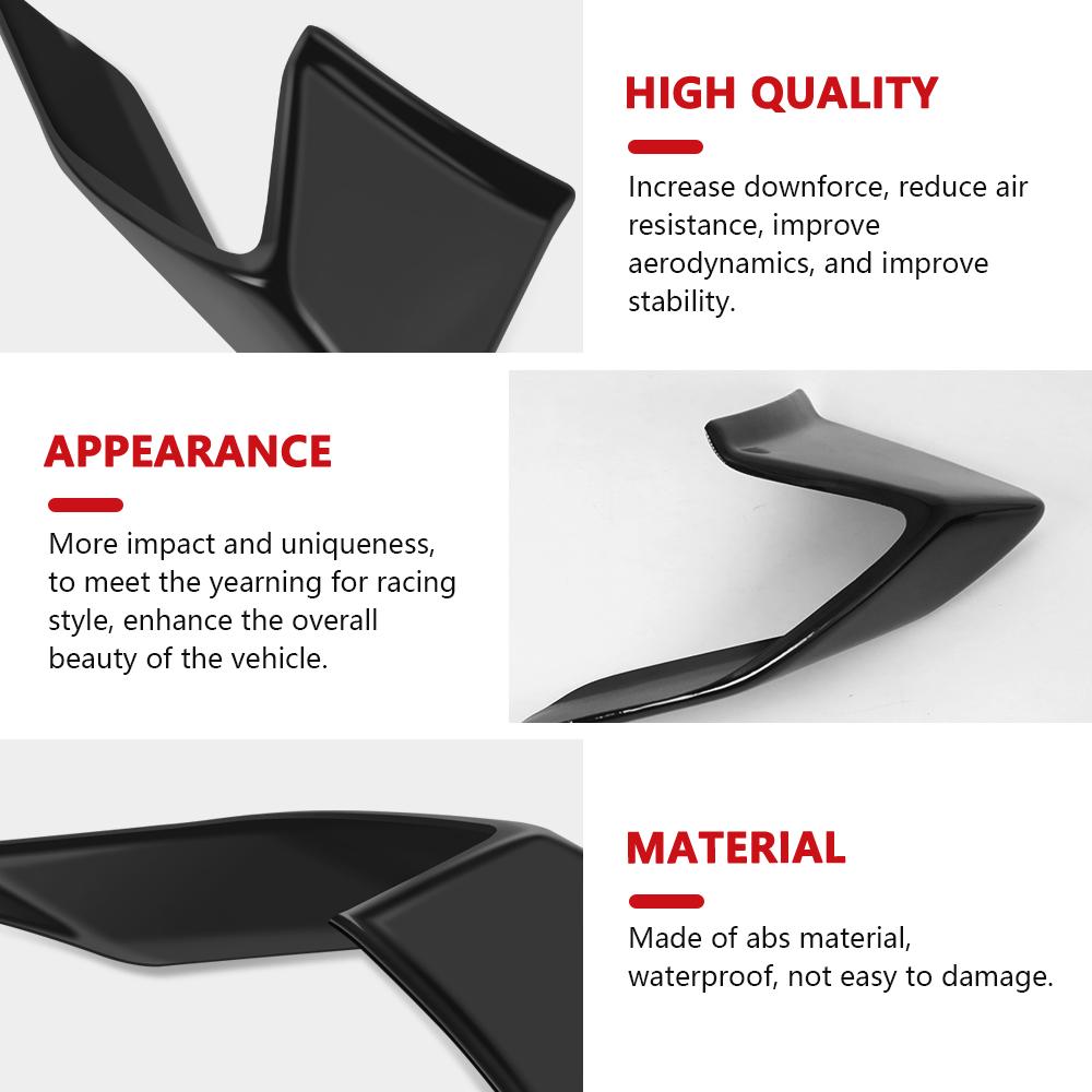 For Motorcycle Downforce Naked Frontal Spoilers Winglet Aerodynamic Wing YZFR3 2025 2024 YZFR25 YZF R3 R25 2025 2019-2024