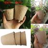 30pcs Paper Grow Pot Nursery Cup Growing Pot Box Tray Veg Planter Plant Starter Flower Herb Biodegradable Eco-Friendly