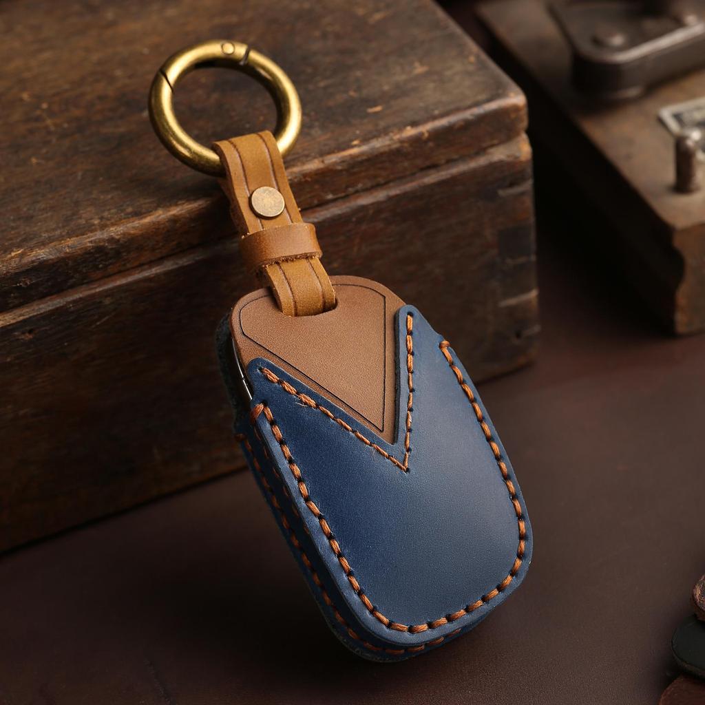 Чехол для ключа из натуральной кожи для моделей Hyundai в Пекине: Элантра, ix35, Ландонг, Минту, ix25, Юэдонг, Рена.