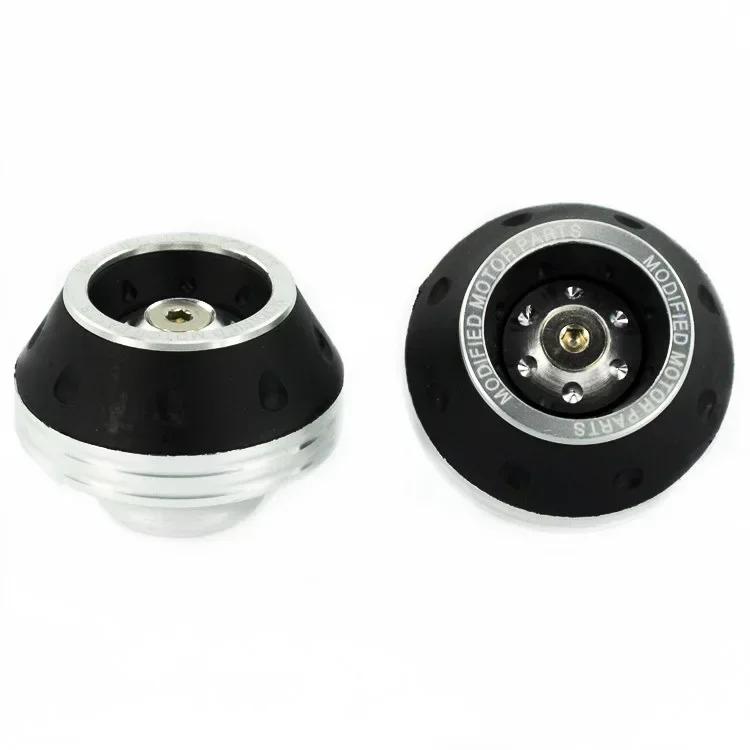 2 шт. защита от удара мотоцикла, защитные накладки на колеса, слайдер для рамы шин для мотокросса, красочные аксессуары для мотооборудования