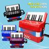 Kids Children Accordion 17-Key 8 Bass Mini Small Accordion Educational Musical Instrument for