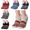 Non-slip Winter Floor Ankle Shoes Plush Coral Fleece Socks Fashion Thicken Warm Socks  Home