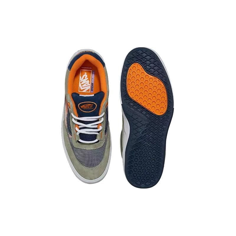 Vans Кеды для скейтбординга Wayvee с низким верхом, унисекс, зеленые VN0A5JIAY04