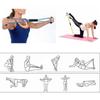 Yoga Fitness Elastic Resistance Band Eight-shaped Rally Ladies Latex Riveter