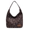 Retro Fashion Leopard Print Tote Bag Autumn and Winter New Fashion Leopard Print Shopping Bag Underarm Bag Simple Casual Shoulder Bag