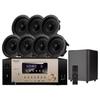 SANSUI T5 Встраиваемый потолочный динамик Система домашнего кинотеатра (Китайская версия)