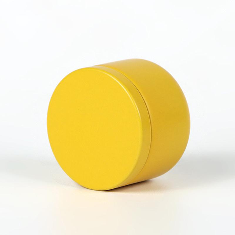 Портативная однотонная мини-жестяная коробка для чая, герметичная банка, упаковочная коробка, ювелирные изделия, конфеты, маленькая банка для хранения, монет, сережек, наушников, подарочный футляр