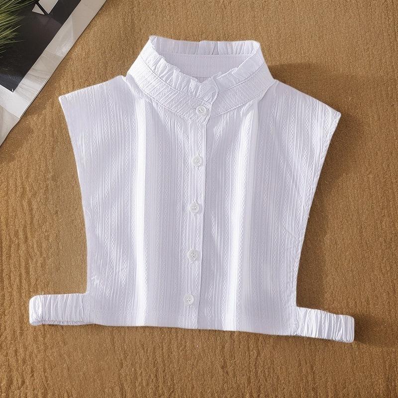 Fashion False Collars Woman Decoration White Fake Collar Women Detachable Collars Lapel Blouse Half Shirt Women Clothes Accesso