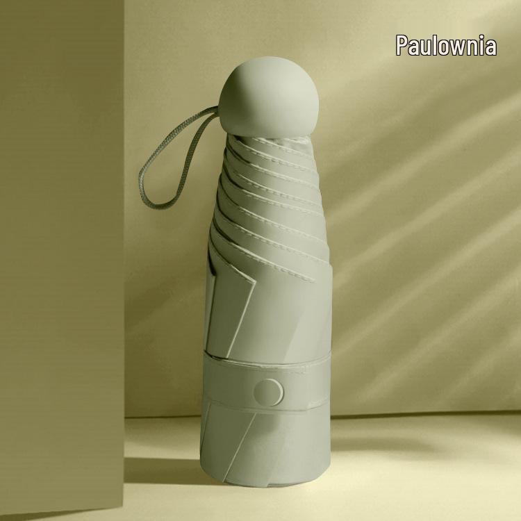 Ультрапрочный зонт-автомат двойного сложения черного цвета с защитой от УФ-лучей.