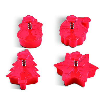 4 шт. Формочки для печенья, рождественский шоколадный торт, форма для печенья с маслом и кубиками льда, посуда для выпечки на День благодарения, кухня