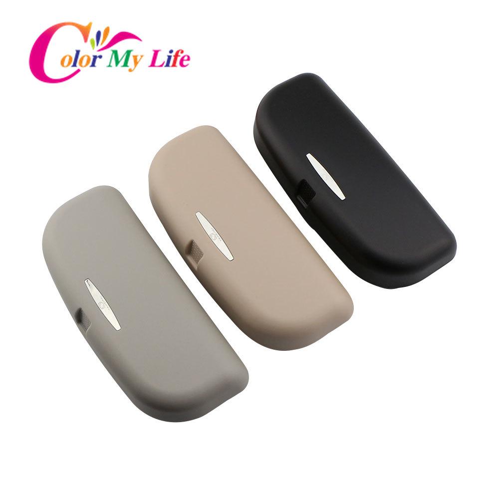 Чехол для очков Color My Life, органайзер, держатель для солнцезащитных очков, карманы для хранения для Nissan X-trail Qashqai Murano Sunny Juke