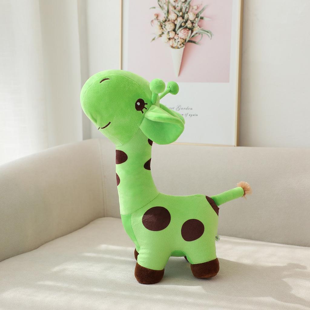 Cartoon Giraffe Plush Toy Kawaii Animal Doll Children's Toy Home Decoration Birthday Present Soft Toy Giraffe