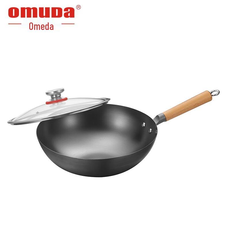 Китайский железный вок Oumeida Guojiang Series 32 см
