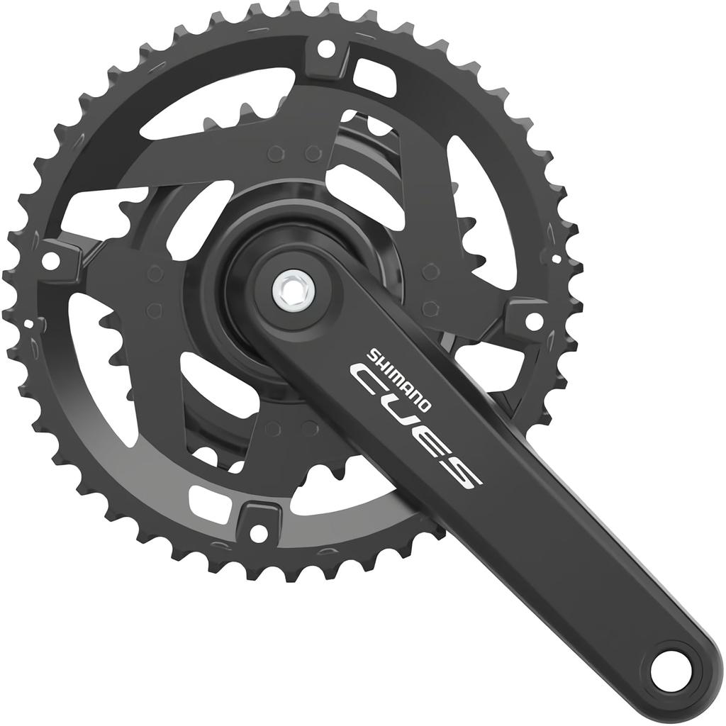 SHIMANO Шатуны CUES 170 мм EFCU40102CX60X FC-U4010-2 46/30T (2x9/10/11С)