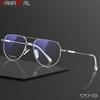 Очки для чтения из чистого титана, женские оптические линзы по рецепту, очки для близорукости, мужские компьютерные очки с блокировкой синего света