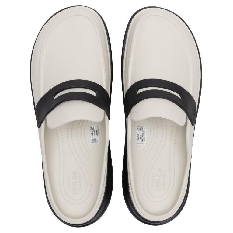 Crocs Нескользящие тапочки с закрытым носком женские бежевые