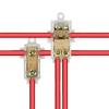 Box Terminal Block Locking Quick Crimp Block High Power Branch Terminal T-type Wiring Terminal Quick Wire Connector Terminal