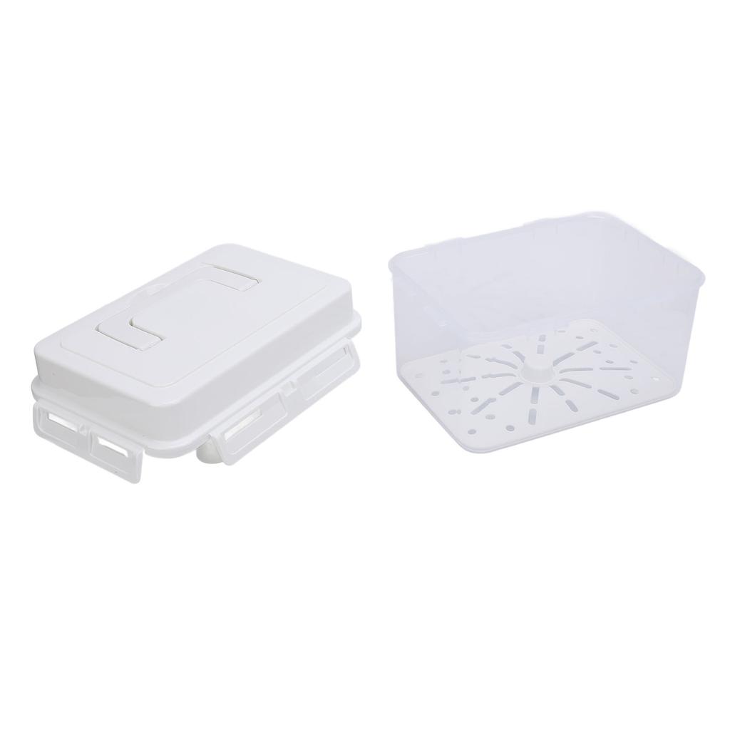 Контейнер для ферментации кимчи Большой вместимости Хорошая герметичность Прямоугольный Ящик для ферментации кимчи 4 л