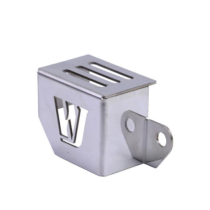 Motorcycle Modification DR250 Oil Reservoir & DR300 Rear Brake Pump Cap Protector.