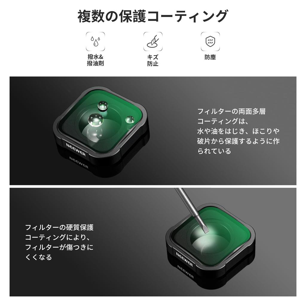 Линза NEEWER с 15-кратным увеличением, совместимая с GoPro Hero и 9 Action HD, оптическая, для макросъемки, не водонепроницаемая, LS-31 13, 12, 11, 10, Камеры,