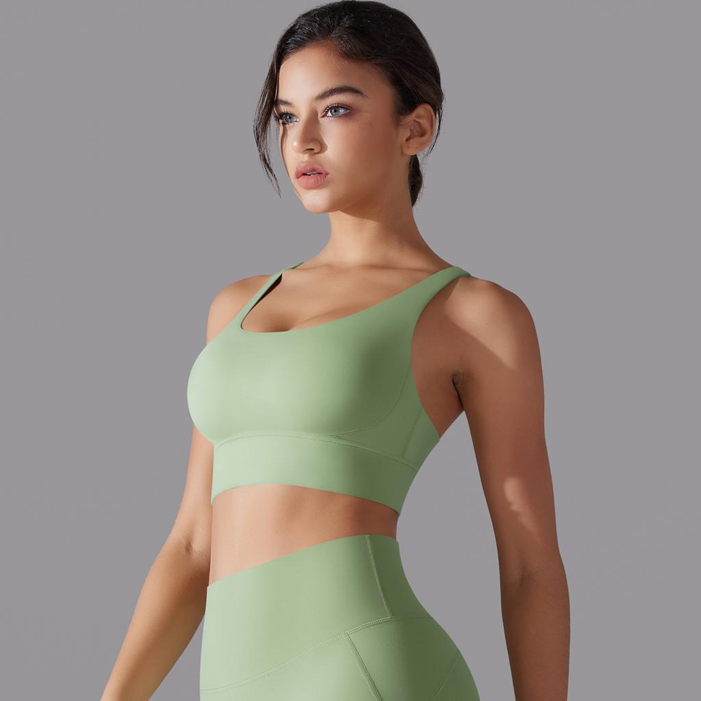 Nessaj Дышащий спортивный жилет для бега, женский бюстгальтер для йоги с пуш-ап, крестообразное нижнее белье для тренажерного зала и фитнеса