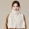 Women's Winter Knitted Jacquard Wool Scarf