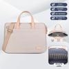Solid Color Business Travel Laptop Briefcase with Airbag Protection