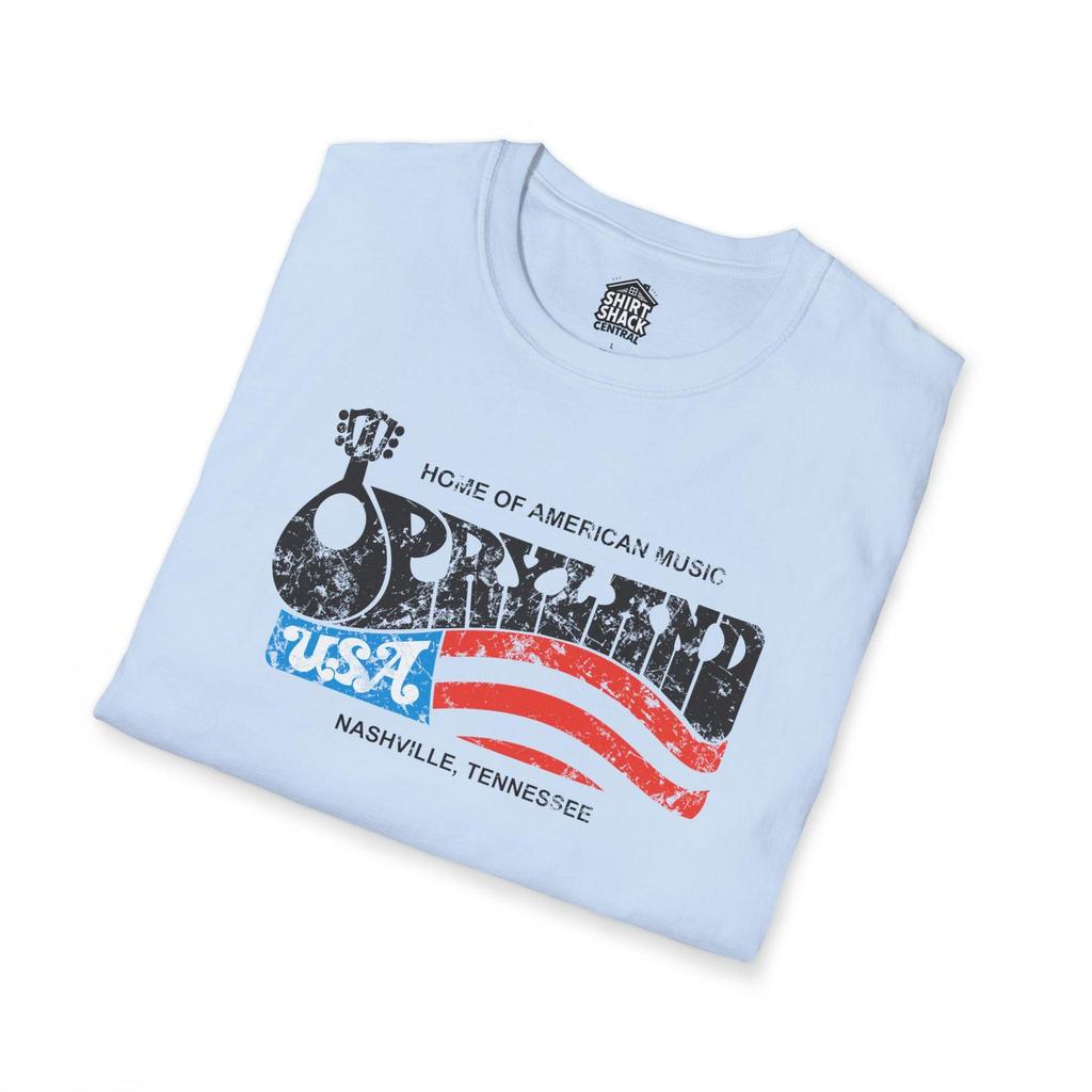 Vintage Opry Nashville Shirt Home of American Music T Shirt Vintage Country Music Graphic Tee USA Patriotic Gift