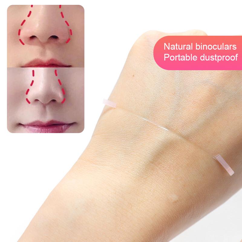 40-120 полосок Невидимые тонкие наклейки для носа Beauty Nose Up Поднимающий инструмент для формирования переносицы Без боли Формирование носа Женщины Девушки Уход за кожей