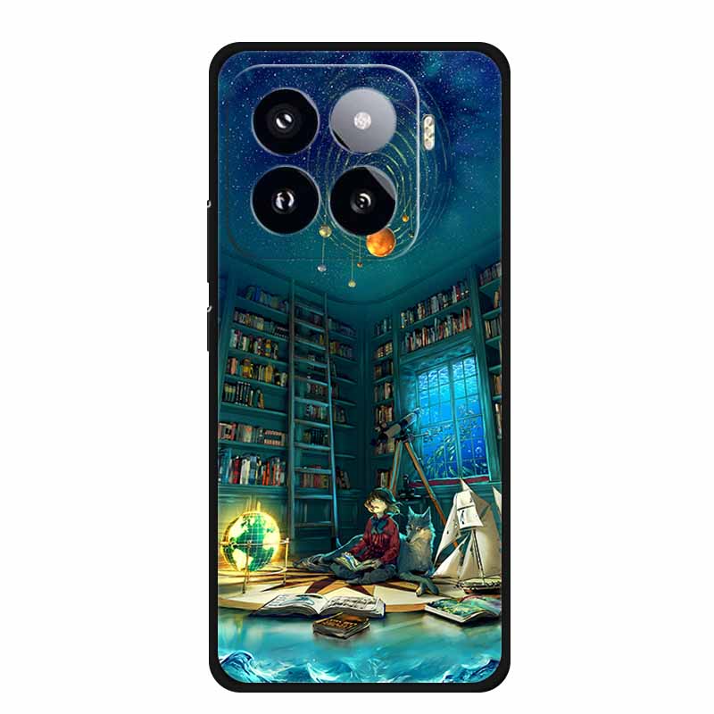 Для Xiaomi 15 Pro Чехол Роскошный Мягкий Силиконовый Задняя Крышка из ТПУ Чехлы для Телефона для Xiaomi 15 5G Защитный Новый Милый Красивый Бампер Coque