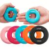 Build Muscle Strength In Your Hands with This 20 To 80 Lb Hand Muscle Training Silicone Ring. Perfect for Home Gyms