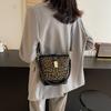 Autumn and Winter Super Fire Niche Leopard Print Bag Women's 2025 New Popular Versatile Messenger Bag Exquisite Portable Bucket Bag