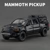 1:32 Dodge RAM 1000 TRX Mammoth Picku, модель автомобиля из сплава, звук и свет, откатная детская игрушка, коллекционные предметы, подарок на день рождения